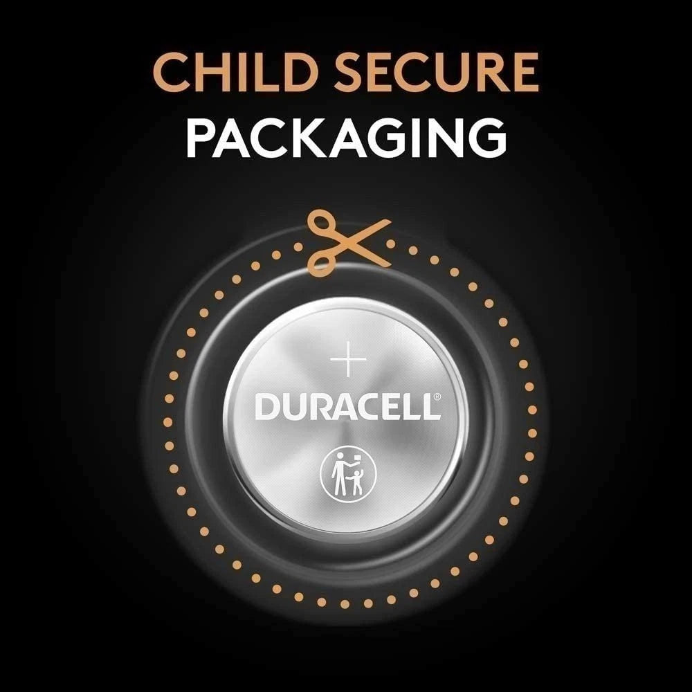 Duracell - 2032 3V Lithium Coin Battery - with Bitter Coating - 24 Count