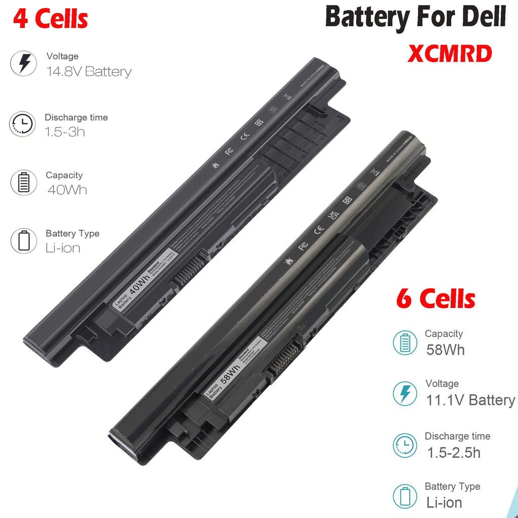 XCMRD MR90Y Laptop Battery For Dell Inspiron 14 3421 5421 15 3521 3537 5521 3721