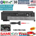 Internal Battery 00HW024 00HW025 For Lenovo ThinkPad T460s T470s 01AV405 01AV406
