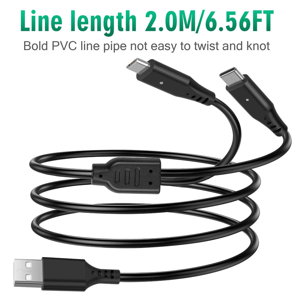 For Xbox One X, One S, Xbox Series X/S Rechargeable Battery Pack & Charge Cable
