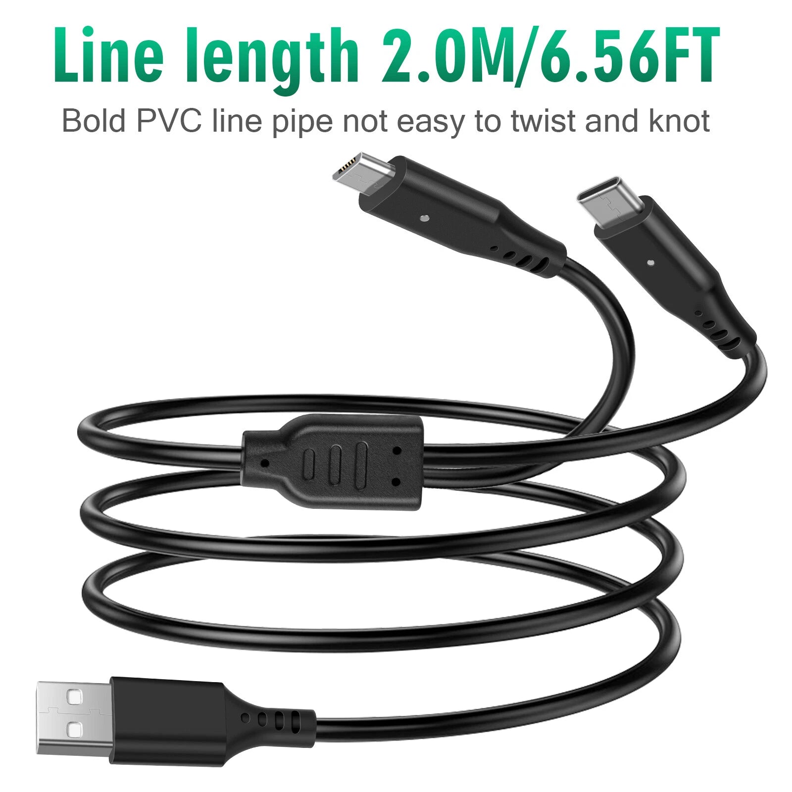 For Xbox One X, One S, Xbox Series X/S Rechargeable Battery Pack & Charge Cable