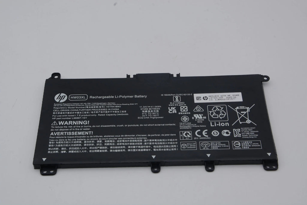 Genuine HW03XL Battery For HP Pavilion 15-EG 15-EH 17-CN 17-CP L97300-005 HWO3XL