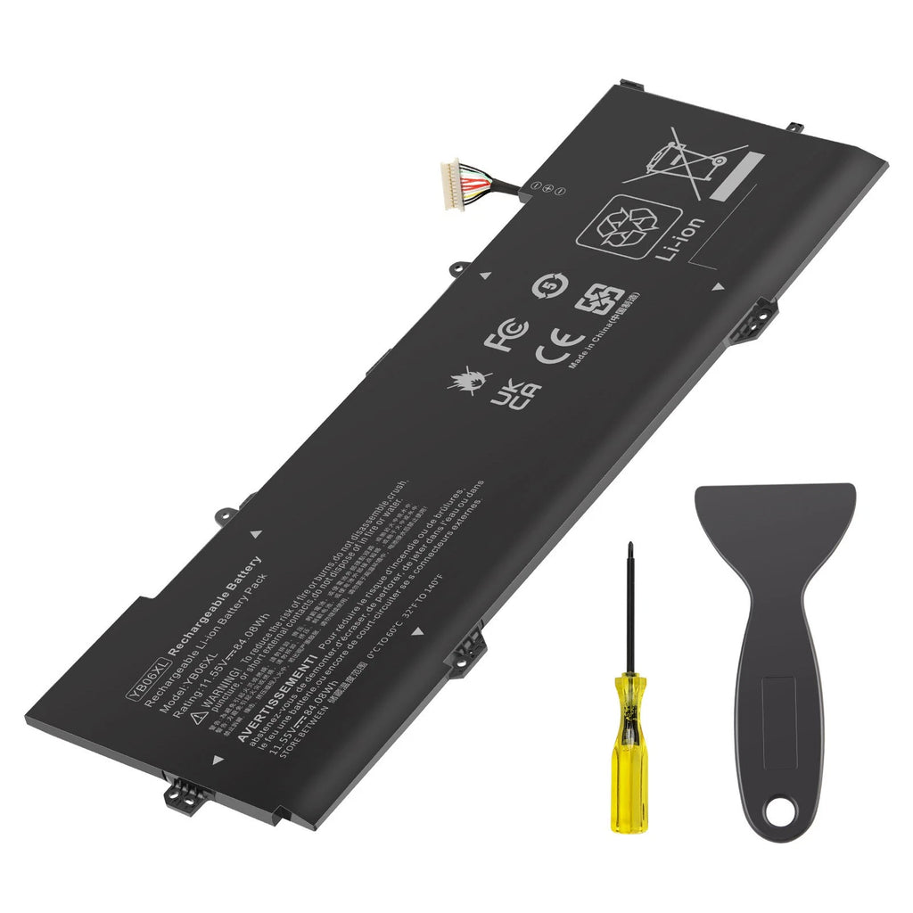 YB06XL HSTNN-DB8H Battery For HP Spectre X360 Convertible 15-CH 15T-CH 84.08Wh