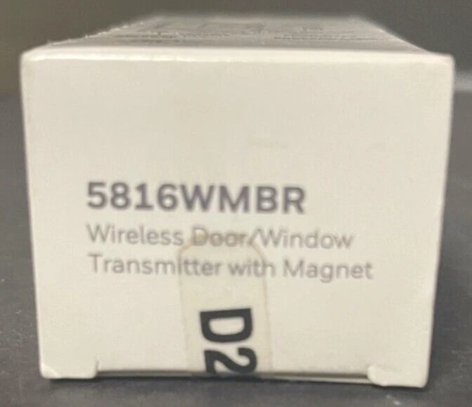 Brand New Honeywell 5816WMBR Wireless Door/Window w/ Magnets, Battery Brown