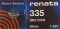 Renata Mercury Free SR512SW Watch Batteries x 4