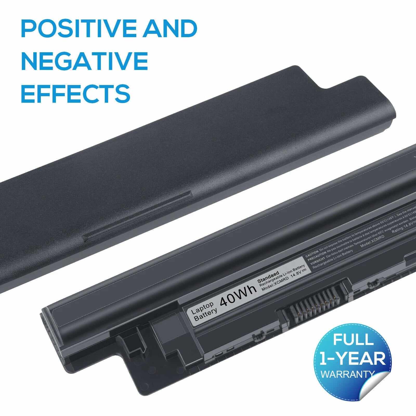 40Wh XCMRD Battery For Dell Inspiron 14 14R 15 15R 17 17R Series 3421 3440 3540