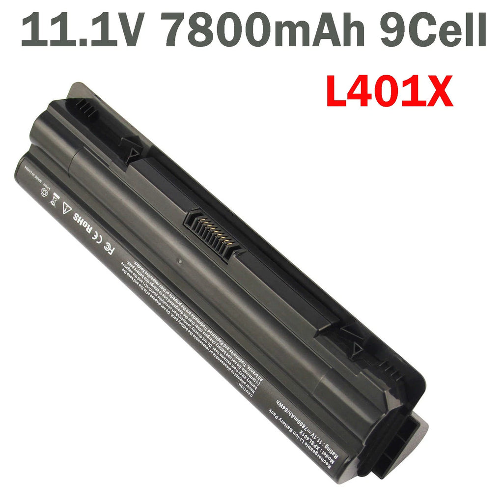 New L401X Battery for Dell XPS 14 15 L501X 17 L701X L702X L502X 312-1123 7800mAh