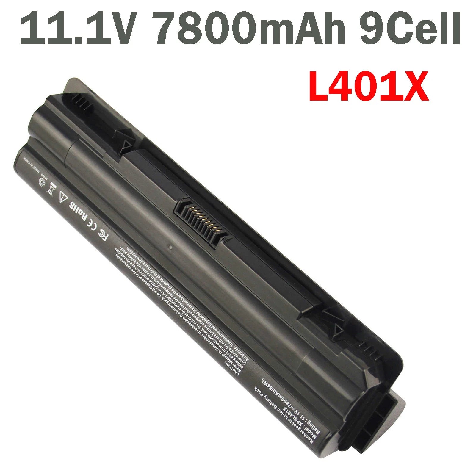 New L401X Battery for Dell XPS 14 15 L501X 17 L701X L702X L502X 312-1123 7800mAh