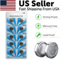 10 PCS LR1130 AG10 389 Alkaline Battery 1.5V Button Cell for Watch Calculator US