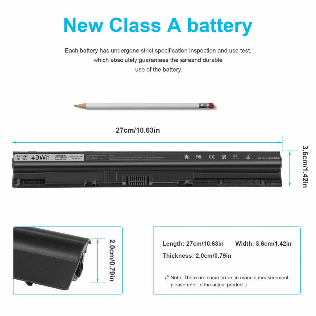 ?LOT M5Y1K Battery for Dell Inspiron 14 3452 3458 5458 15 3451 3558 5555 5558 US