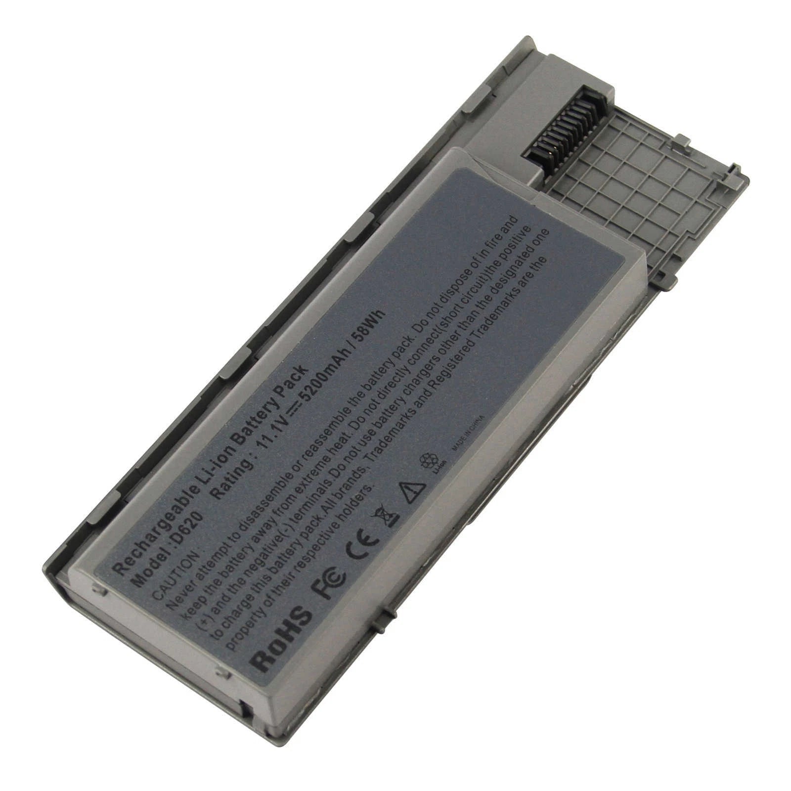 Battery for Dell Latitude D620 D630 D631 D640 M2300 TYPE PC764 TC030 - 58Wh