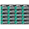 20 Murata Silver Oxide SR41SW SR41W SR41 Watch 1.55V Battery, Replaces Sony