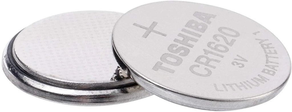Toshiba CR1620 3V Lithium Coin Cell Battery Pack of 5