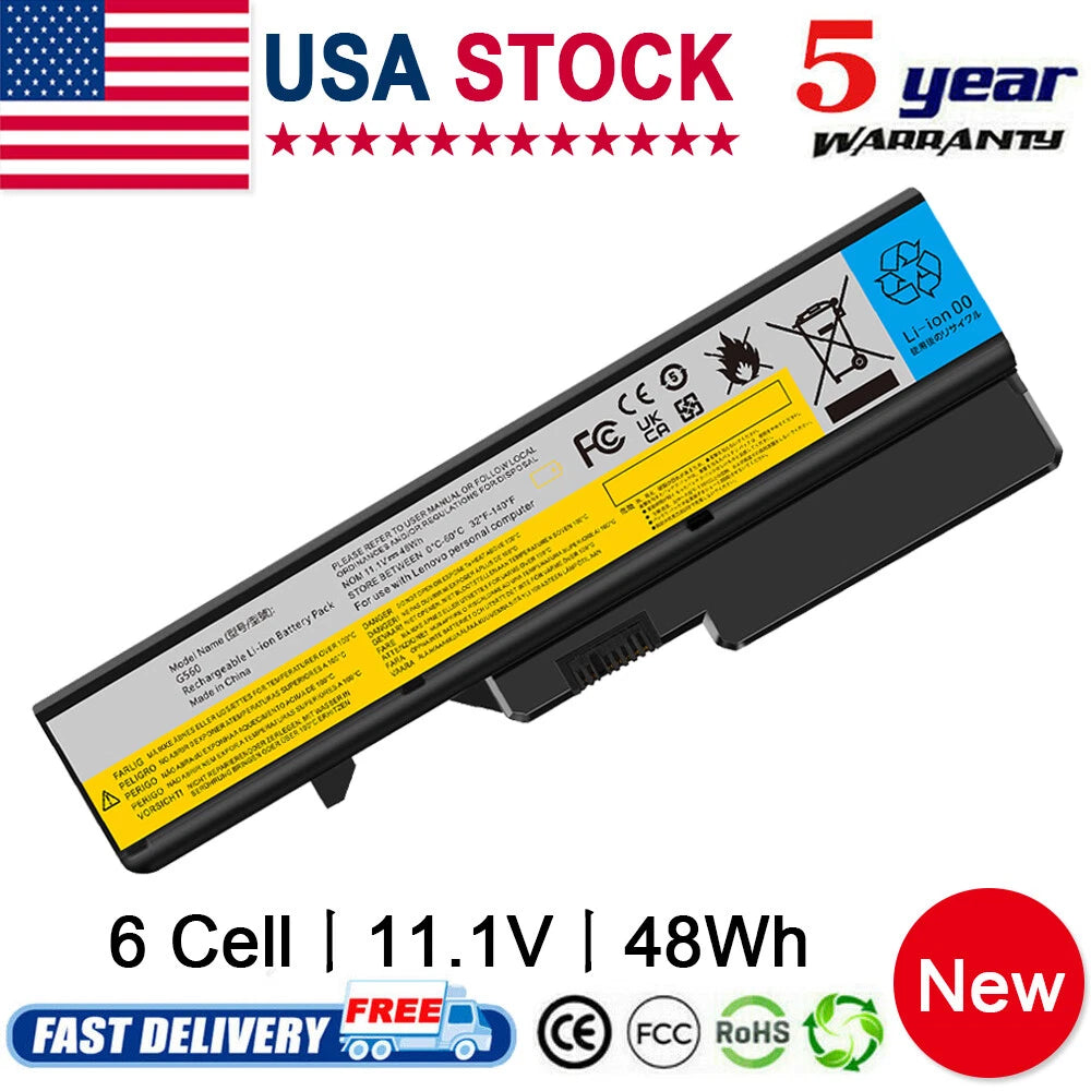 Battery for Lenovo B470 B570 B575 G770 G780 G460 G470 G475 G560 G565 G570 G575