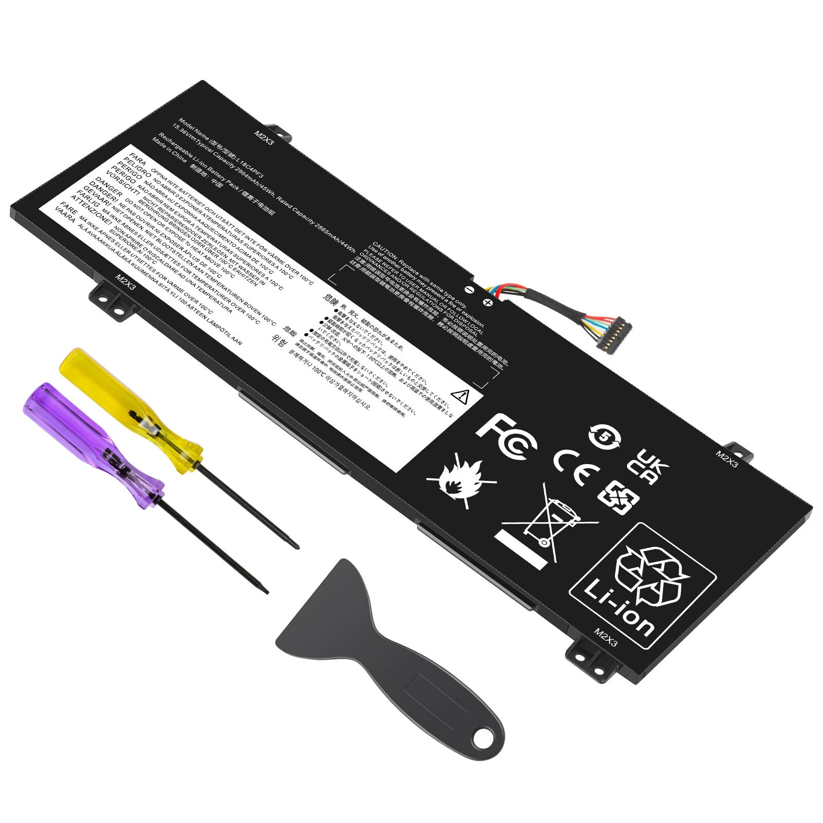 Laptop Battery For Lenovo Ideapad Flex-14API 14IWL L18C4PF3 L18M4PF3 L18C4PF4