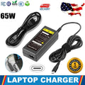 65W Type-C USB-C Laptop Adapter Charger for Dell Lenovo HP ASUS Acer OEM Replace