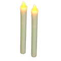 LED CANDLE 9in Ivory Flameless EMERGENCY STORM HURRICANE BATTERY POWERED CANDLES