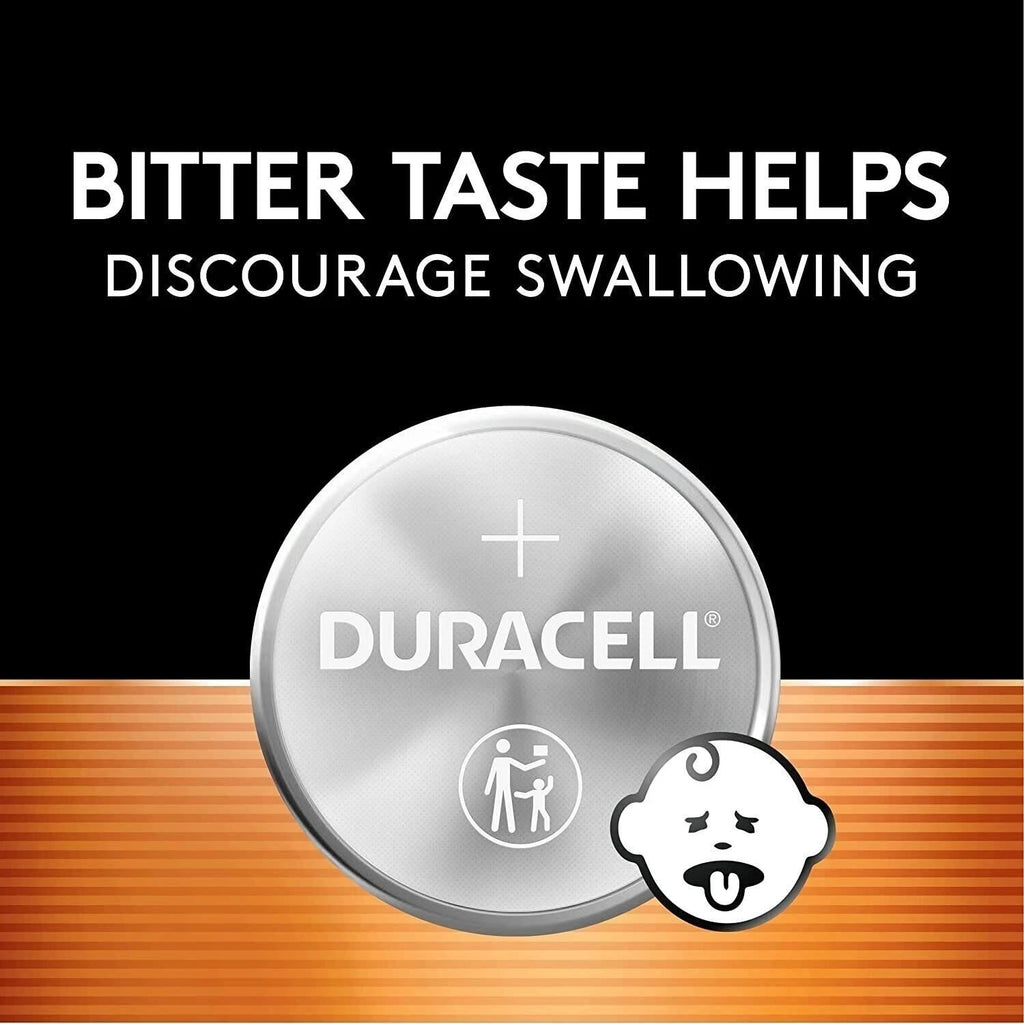 Duracell CR2025 3V Lithium Battery, Child Safety Features, 2 Count Pack,...