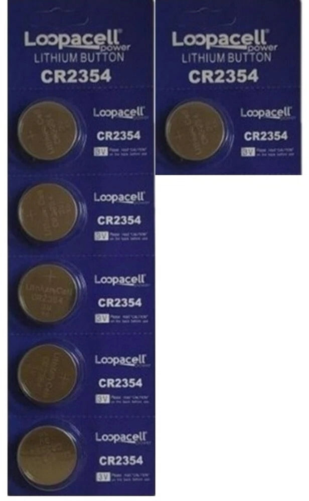 6 X NEW CR2354 Lithium 3V Button Cell Batteries For Portable Devices *LOOPACELL*