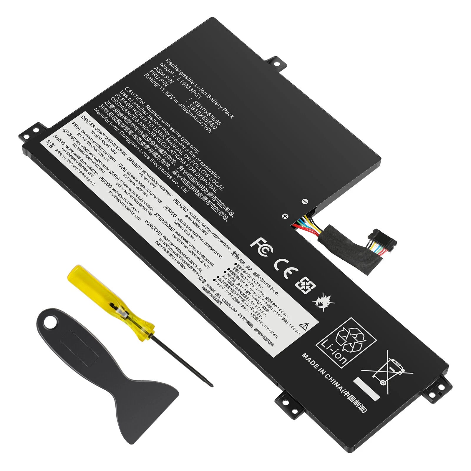 L19M3PG1 L19C3PG1 Battery For Lenovo 100e 300e Chromebook 2nd Gen AST 11.52V 47W