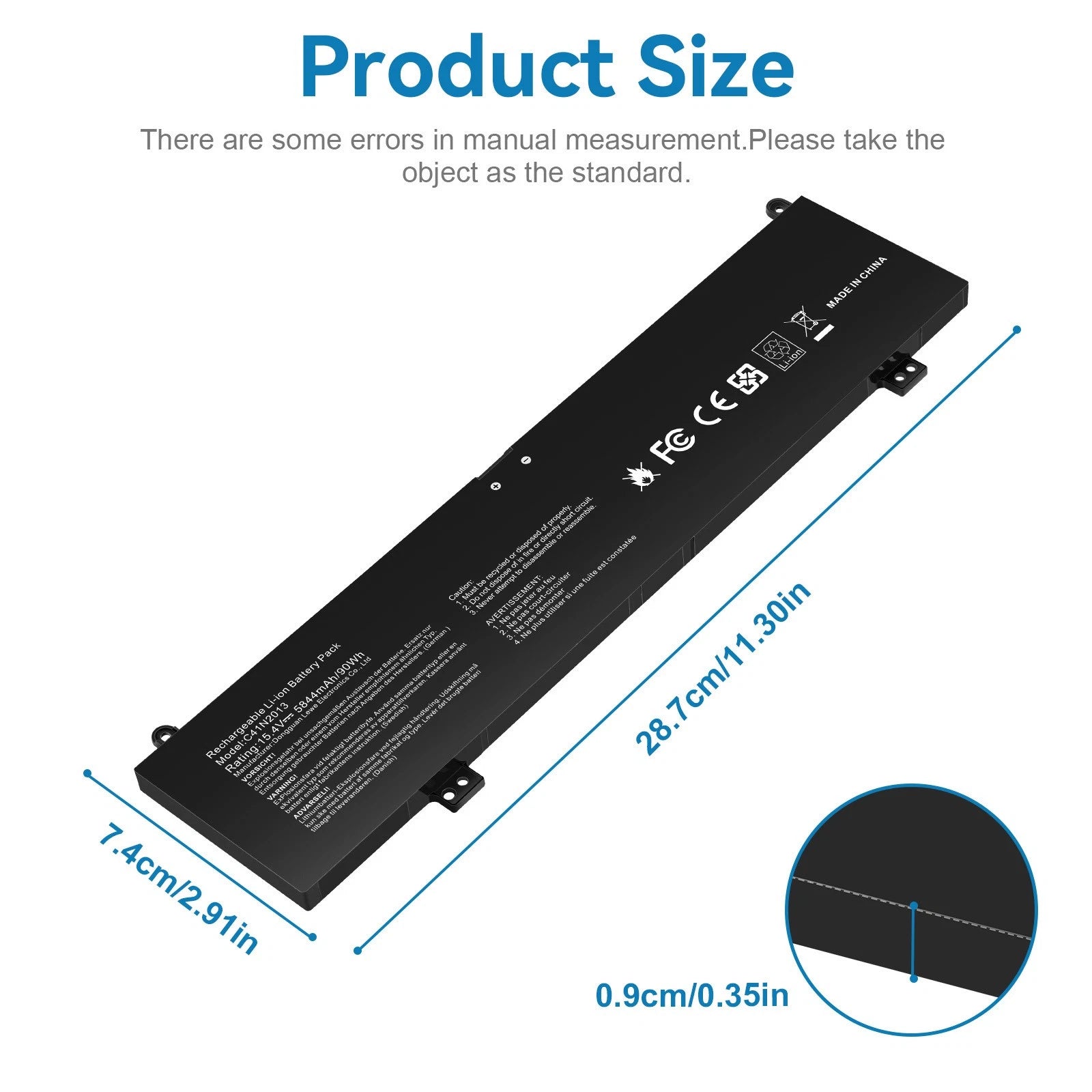 C41N2013 Battery for Asus Rog Strix G15 G513 G513R G513IR G513IM G513QM G513QR