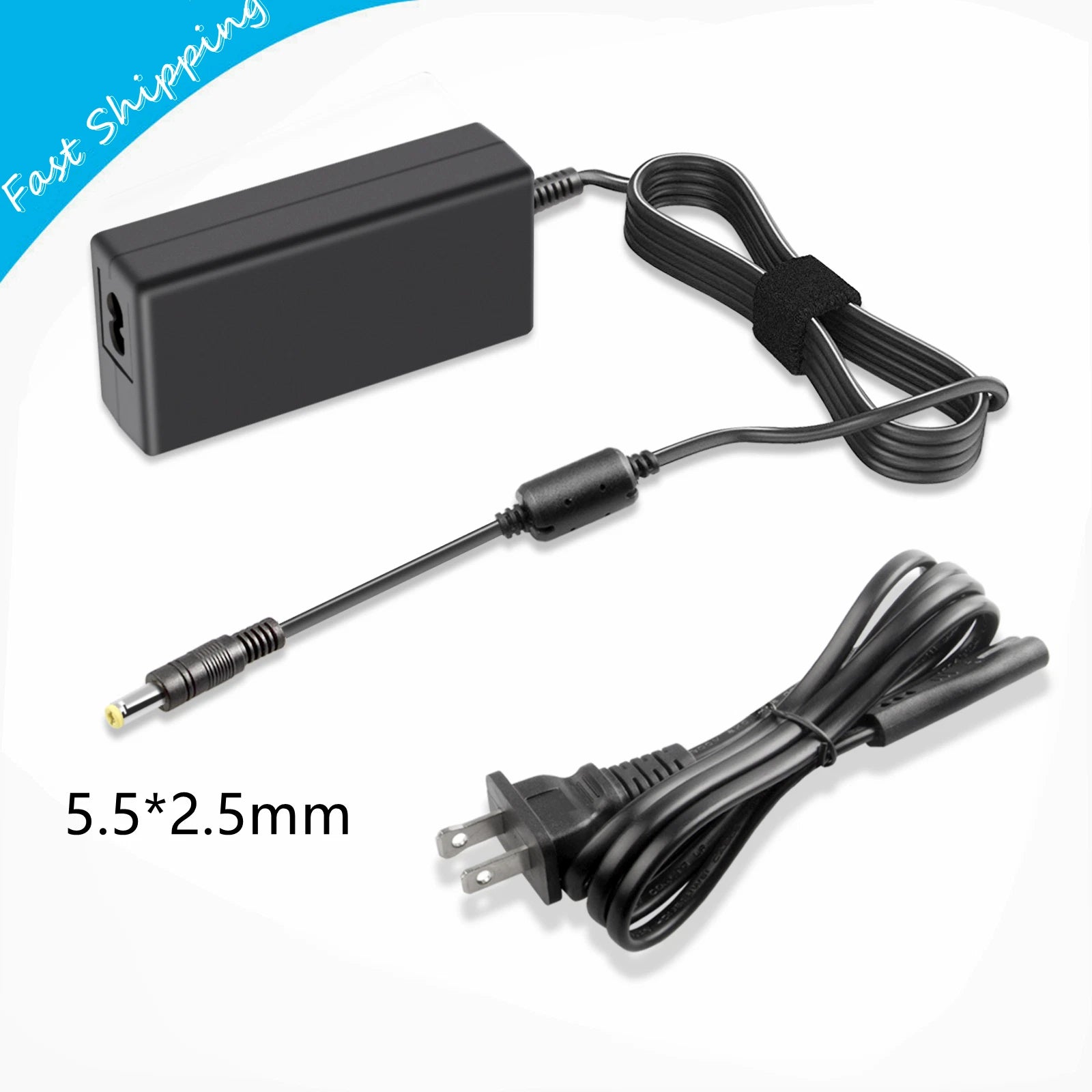 19V 2.37A 45W Charger For Toshiba Chromebook 2 CB35-B3330 CB35-B3340 AC Adapter