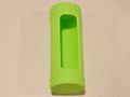 2 pc SILICONE PLASTIC STORAGE PROTECTIVE CASE HOLDER BOX 26650 BATTERY GREEN