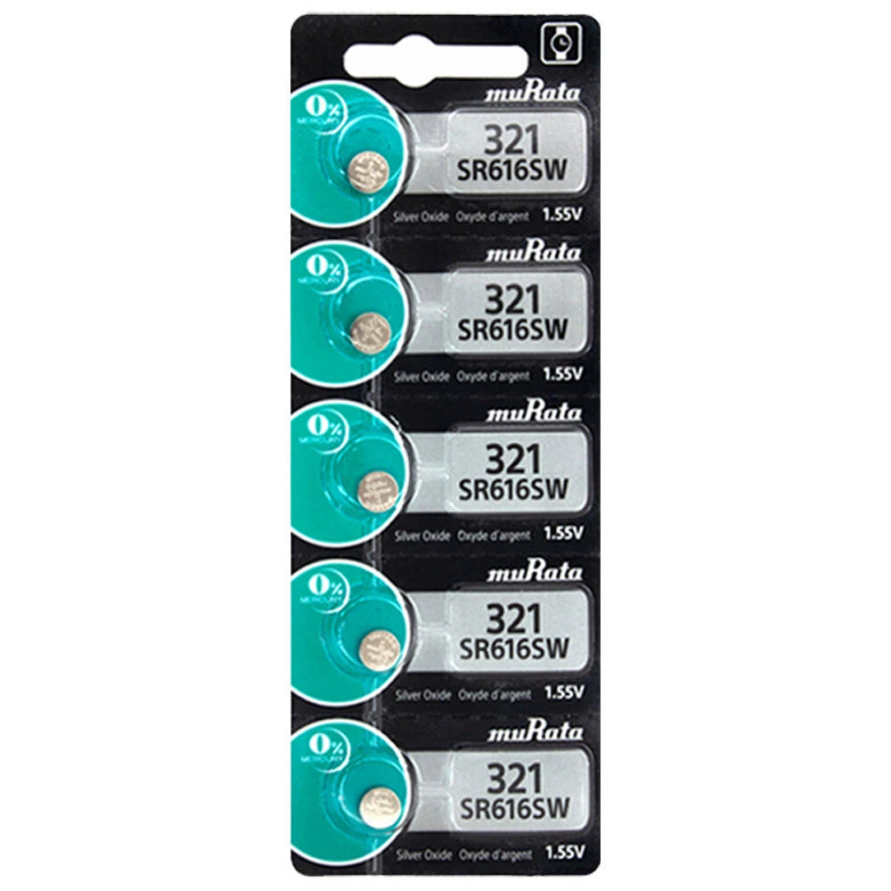 Murata Replaces Sony Silver Oxide 321 Battery x 10