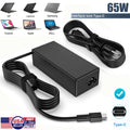 Slim 65W Adapter Charger USB C For HP Elitebook x360, Pavilion Envy Elite x2 US