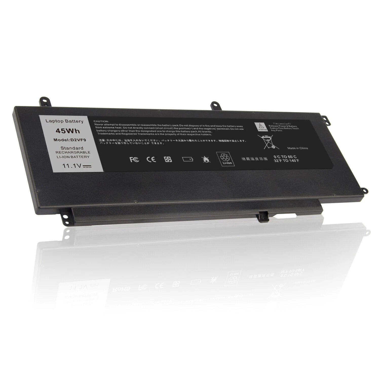 D2VF9 battery for Dell Inspiron 15 7547 7548 0PXR51 4P8PH Vostro 5459-1308S