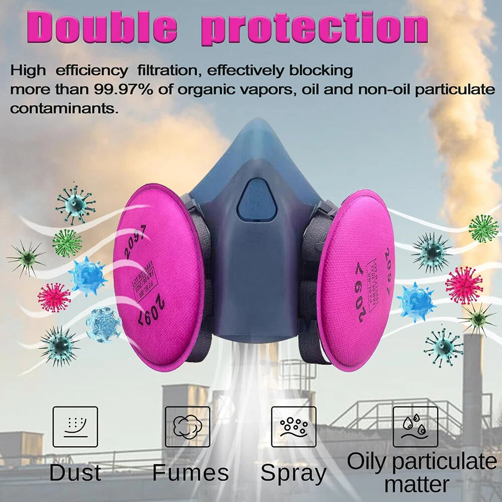 12pcs 2097 Particulate Filter for Respirator for 6000 7000 FF-400 Series