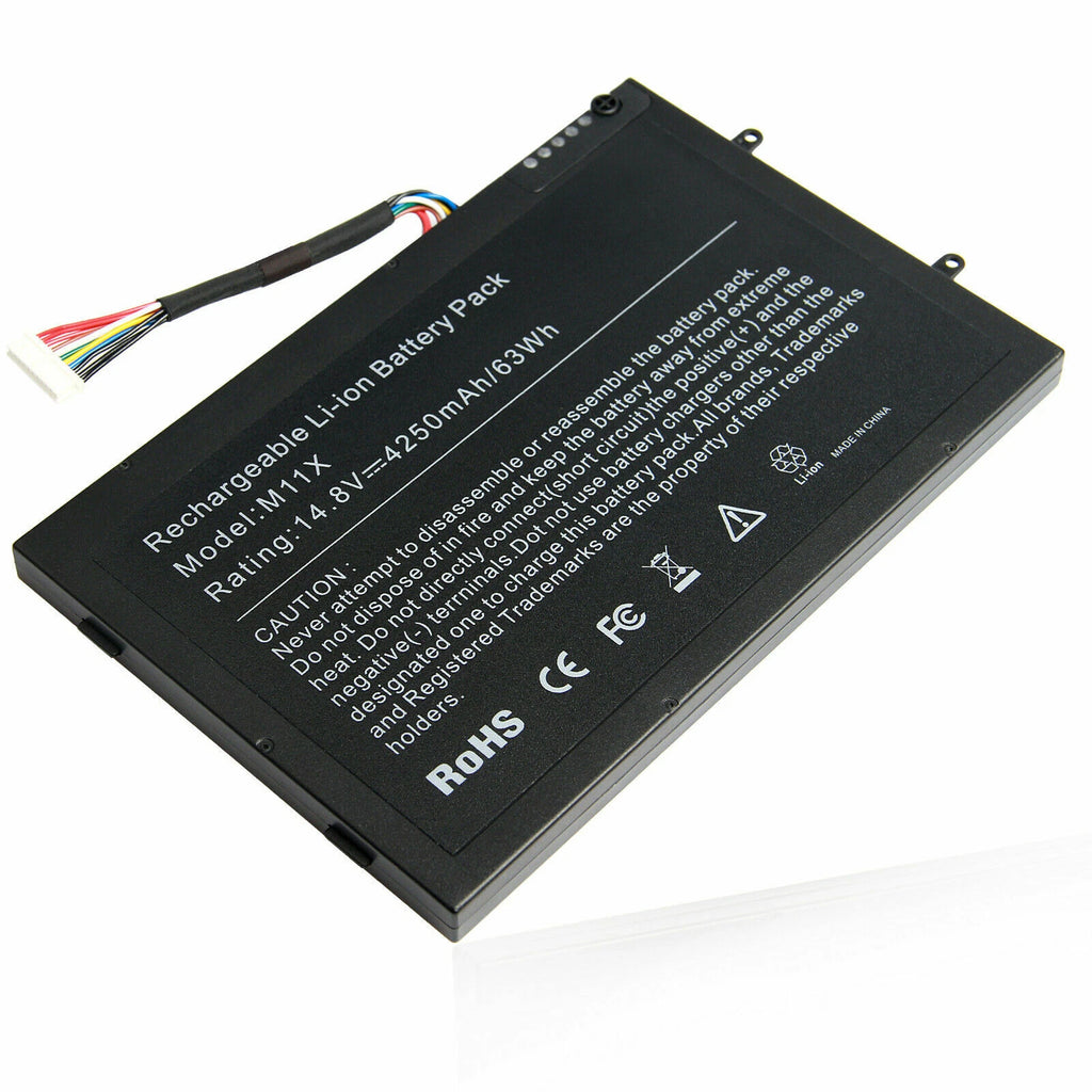 New Battery For Dell Alienware M11x R3 M14x R1 R2 PT6V8 KR-08P6X6 Series 0w3vx3