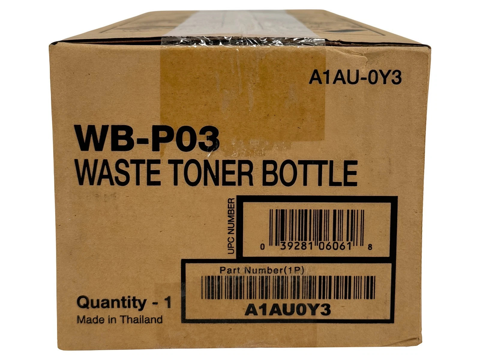 OEM Konica Minolta WB-P03 A1AU0Y3 A1AU0Y1 Waste Toner Container for Bizhub C3110