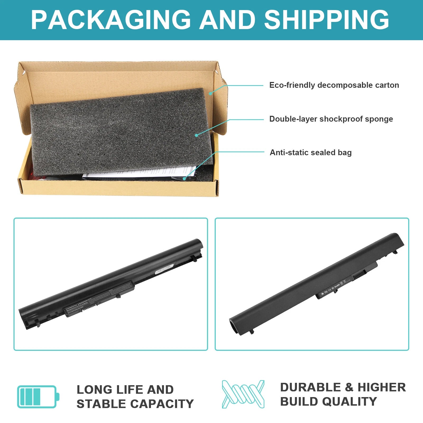Spare 746641-001 Battery For HP OA04 OA03 740715-001 746458-421 CQ15 CQ14 OAO4