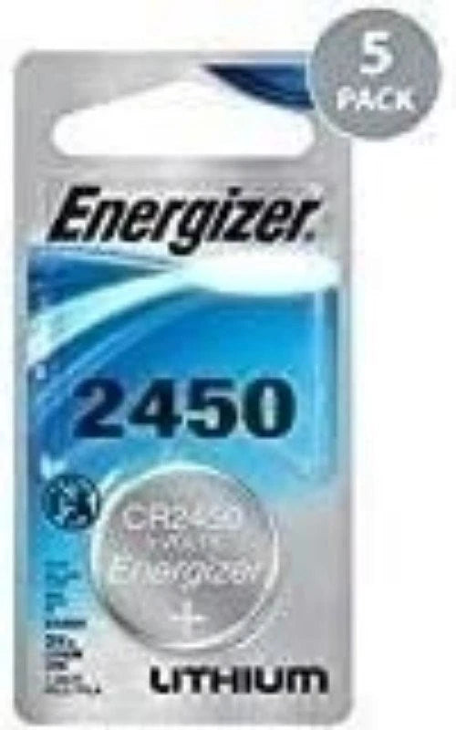 Energizer 5 2450 CR2450 ECR2450 Lithium Batteries