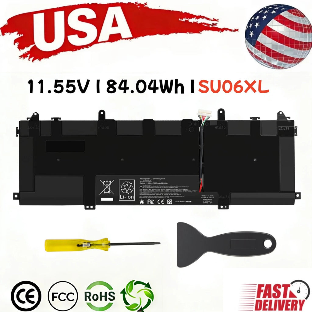 Battery SU06XL for HP Spectre X360 15-DF 15T-DF 15-DF0XXX 15-DF1XXX 15T-DF100