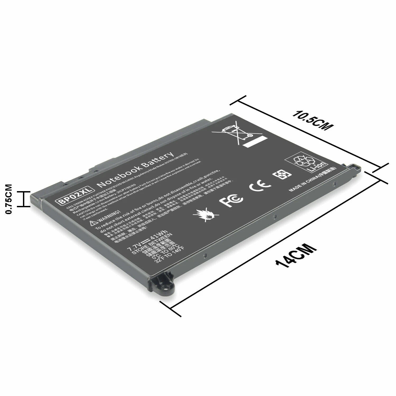Battery For HP Pavilion 15-AU063CL 15-AU091NR 15-AW068NR 5-AU018WM 15-AU030WM