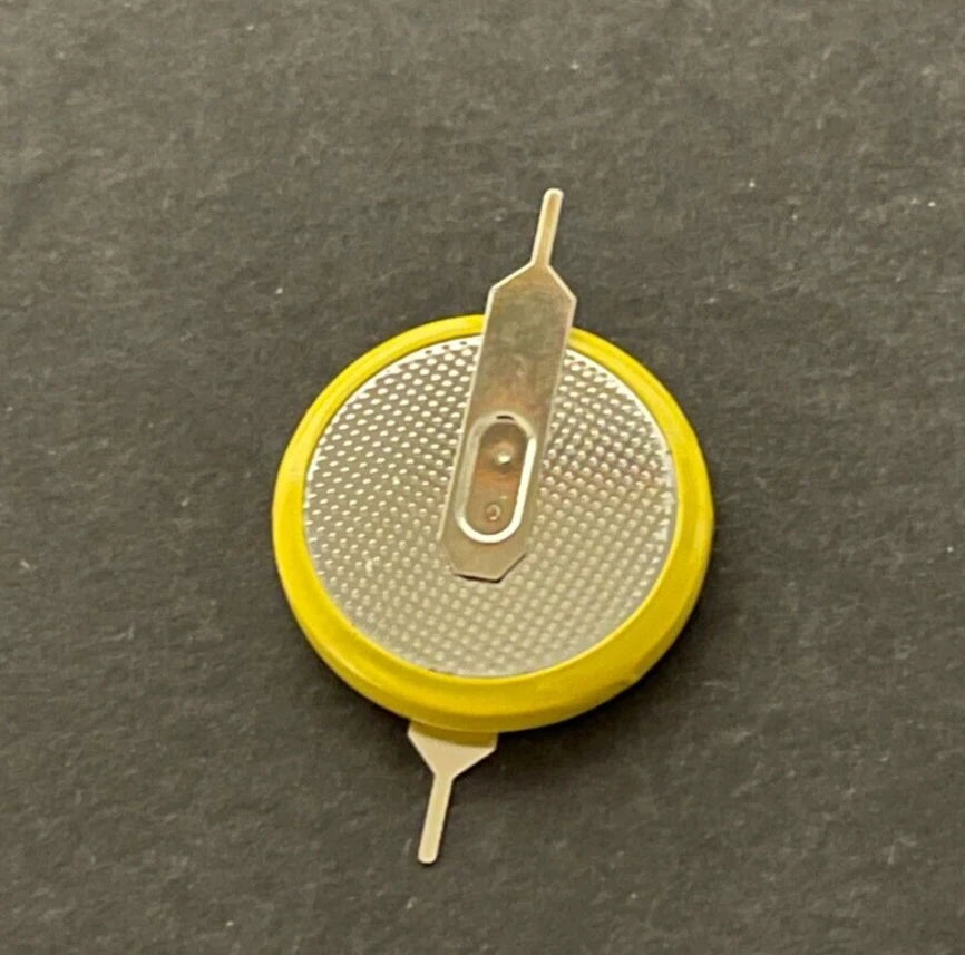 Brand New Li-ion Rechargeable LiR2032 Coin Cell Battery W/ Tabs