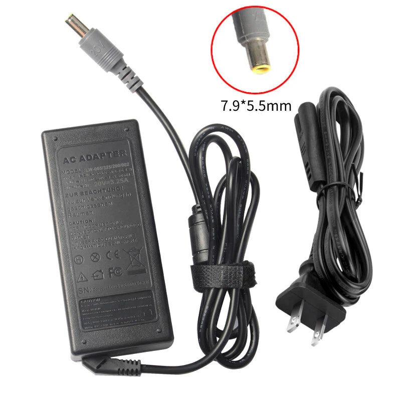 For Lenovo Thinkpad X1 Carbon ideapad Yoga AC Adapter Power Charger Cord USB-C+A