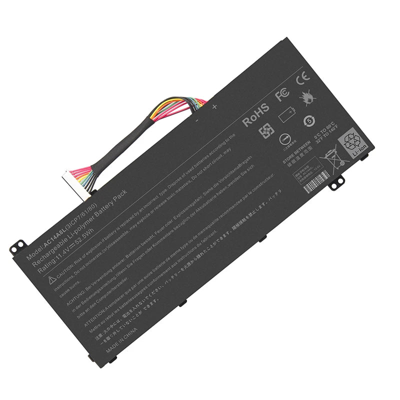 AC14A8L (3ICP7/61/80) battery For Acer Aspire VX15, VX5-591G Series KT.0030G.001