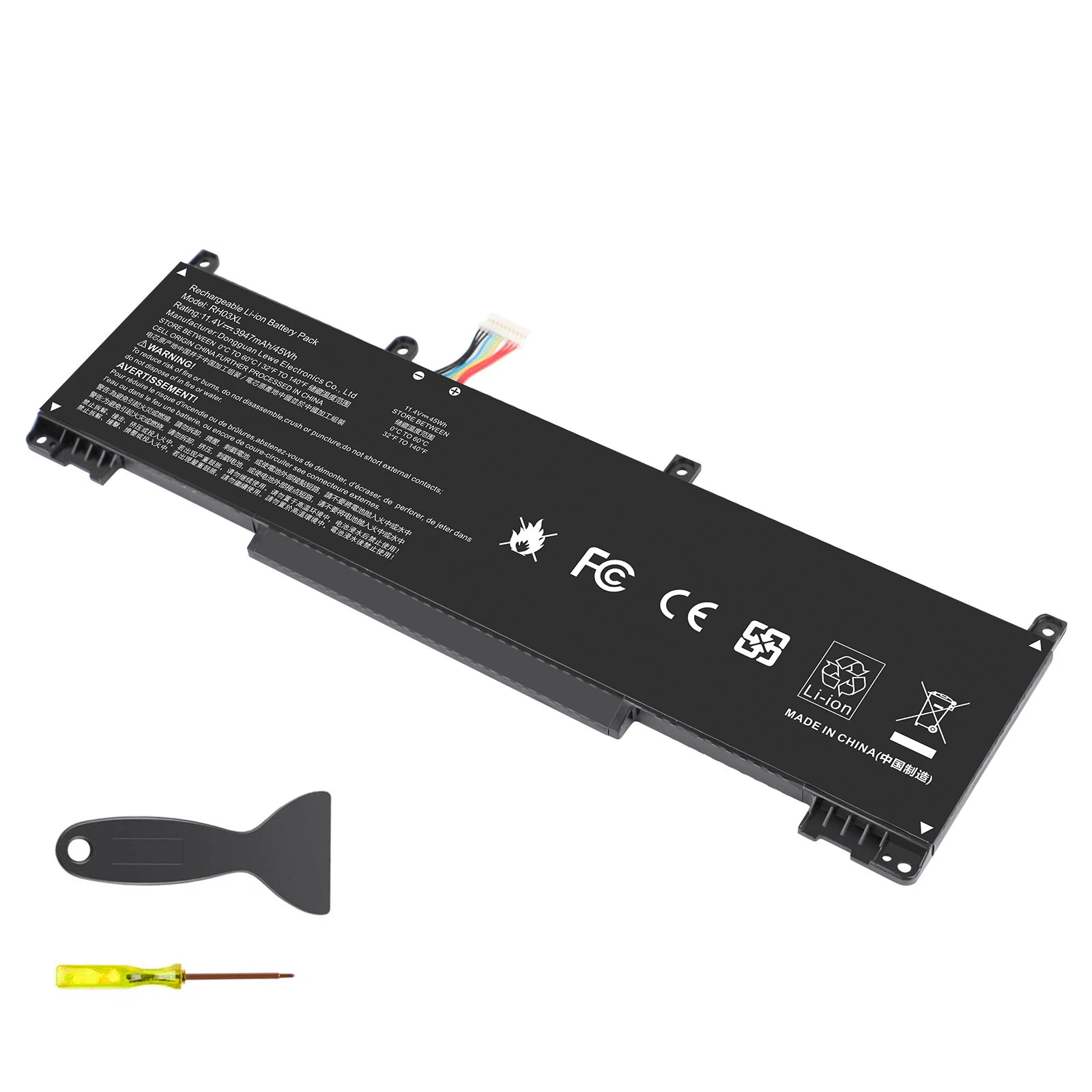 RH03XL Battery for HP ProBook 430 440 445 450 630 640 650 G8 HSTNN-OB1T