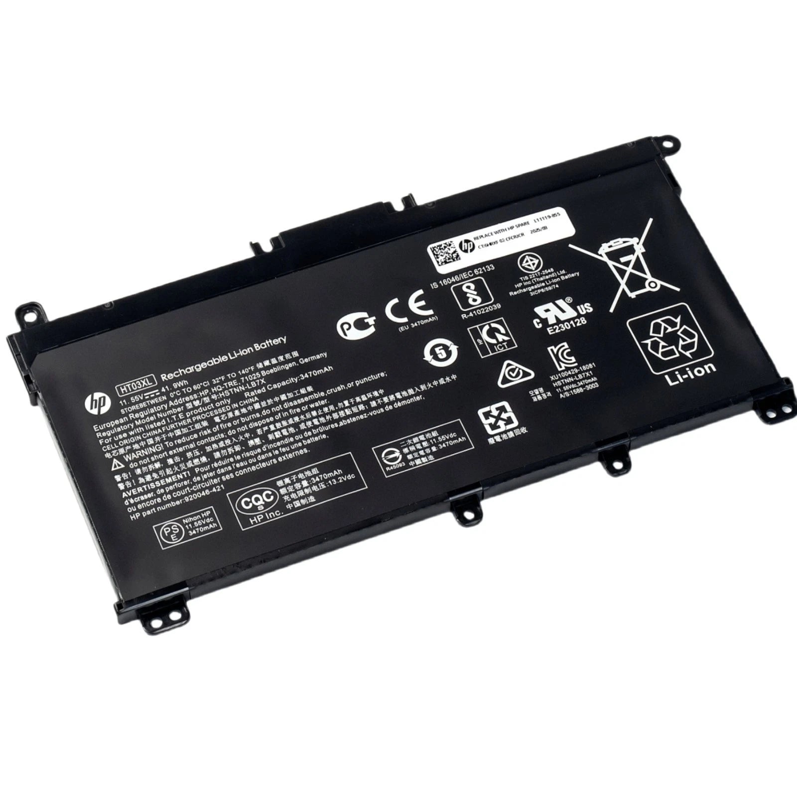 Genuine HT03XL Battery For HP Pavilion 15-DA 15-DB 15-DW 15-DY L11119-855