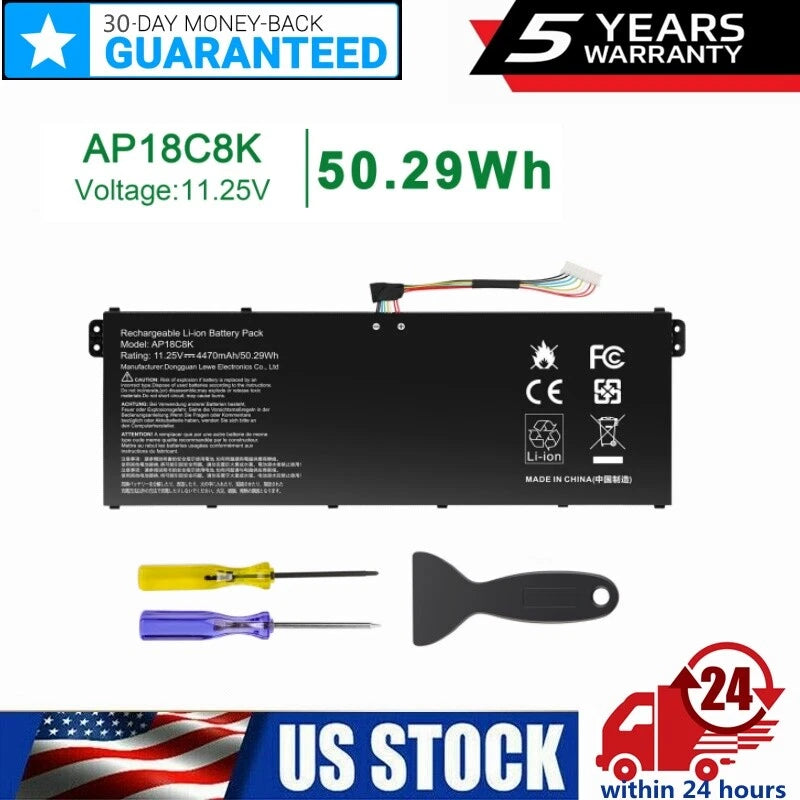 AP18C8K BATTERY FOR ACER Aspire 5 A514-52 ACER Swift 3 SF314-57G Series 3INP5