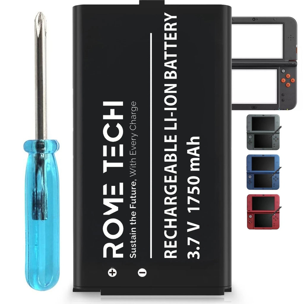 Battery for Nintendo 3DS XL Game Console Battery 1750mAh+Screwdriver