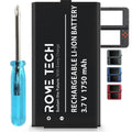 Battery for Nintendo 3DS XL Game Console Battery 1750mAh+Screwdriver