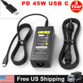 NEW 45W 20V 2.25A USB-C Type-C AC Adapter Laptop Charger For Lenovo Yoga 720 910