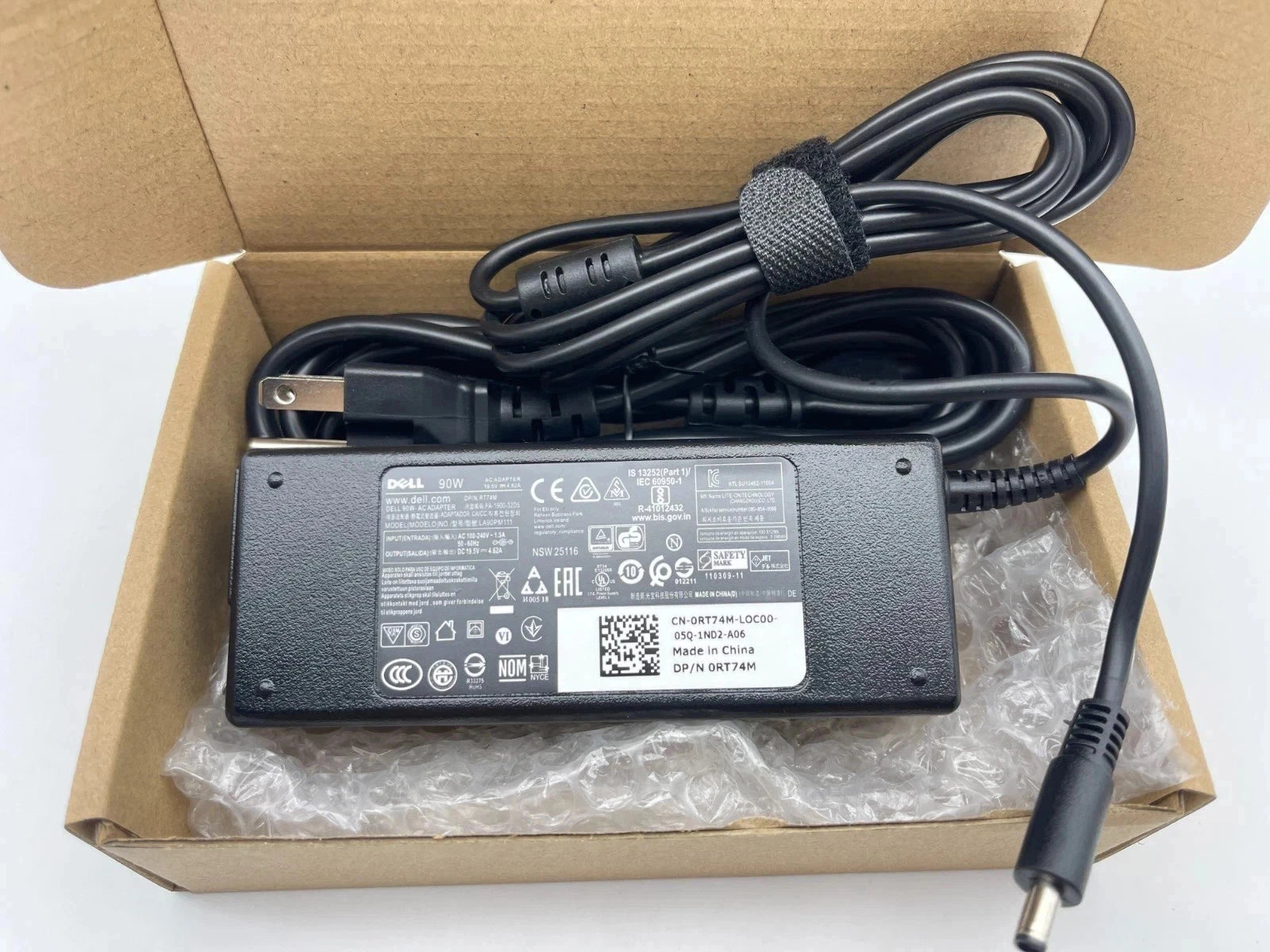 OEM Dell 90W VRJN1 DA90PM111 PA-1900 Power Adapter Charger 19.5V 4.62A 4.5x3.0mm