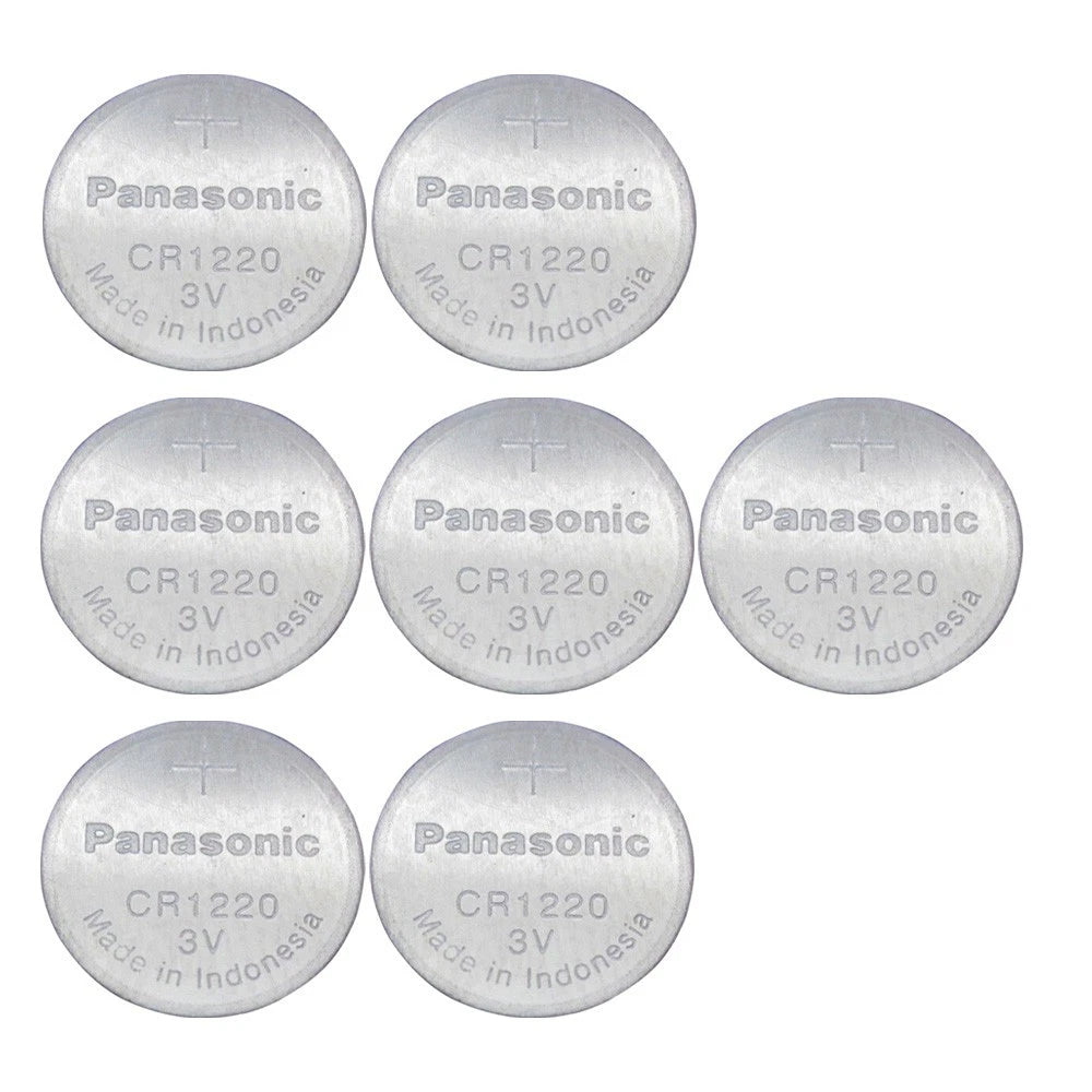 Panasonic Genuine CR1220 ECR1220 3V Button Coin Cell Watch Battery x7pcs EXP2028