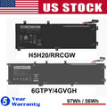 6GTPY H5H20 RRCGW Battery for Dell XPS 15 9570 9560 9550 Precsion 5530 5520 5510