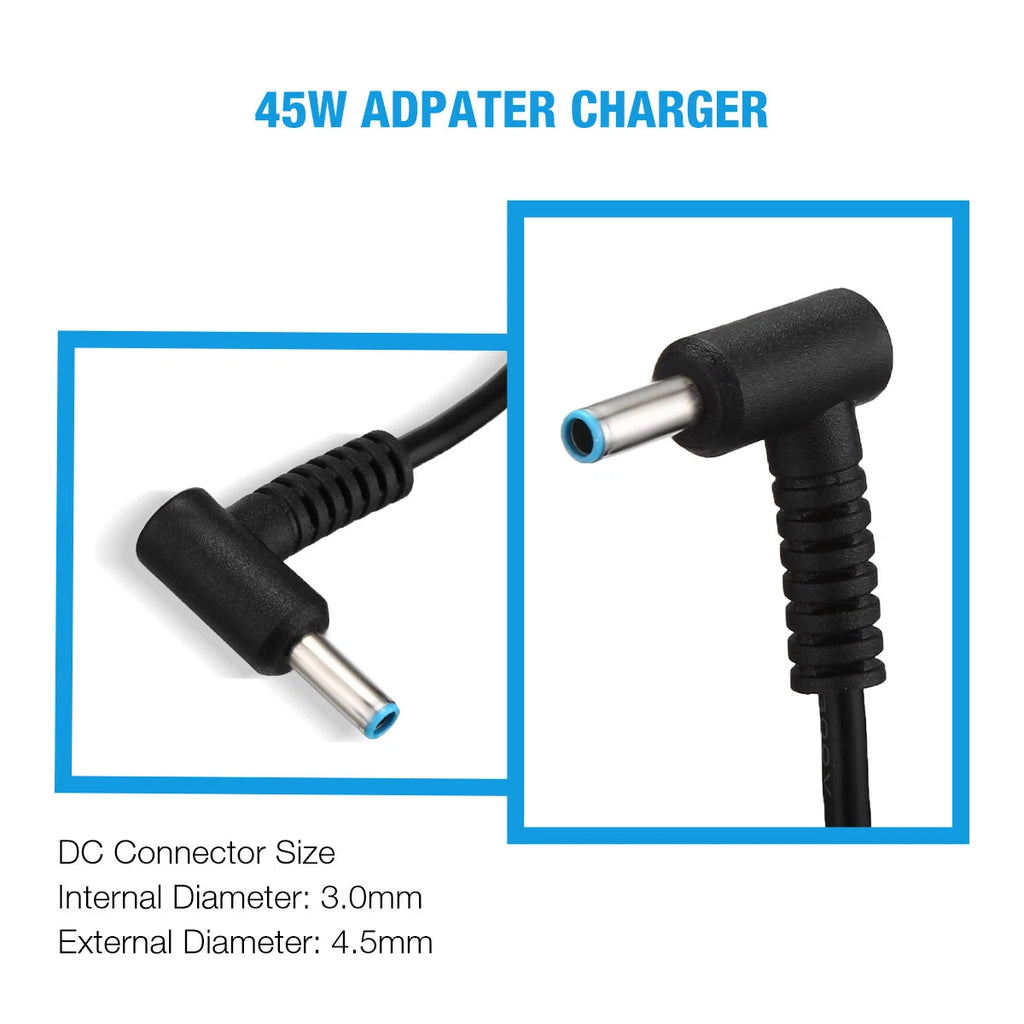 45W Ac Adapter Laptop Charger for HP Stream X360 11 13 14 Series Supply Cord NEW